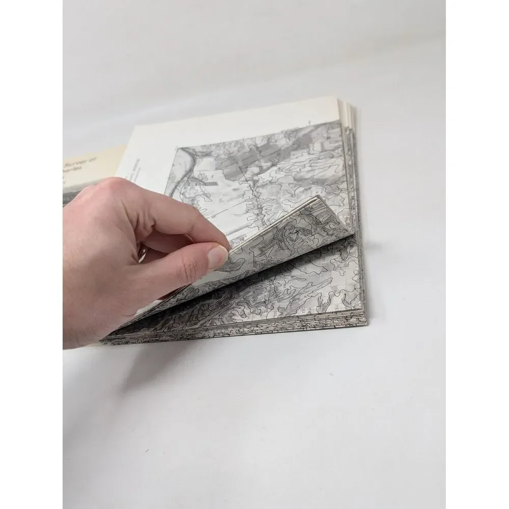 Vintage Book Department Agriculture 1982 Soil Survey & Maps St Charles Missouri‎